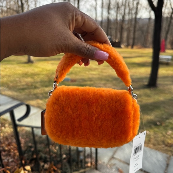 Coach The Lil Nas X Drop Tabby Bag 12 In Shearling - Picture 5 of 5